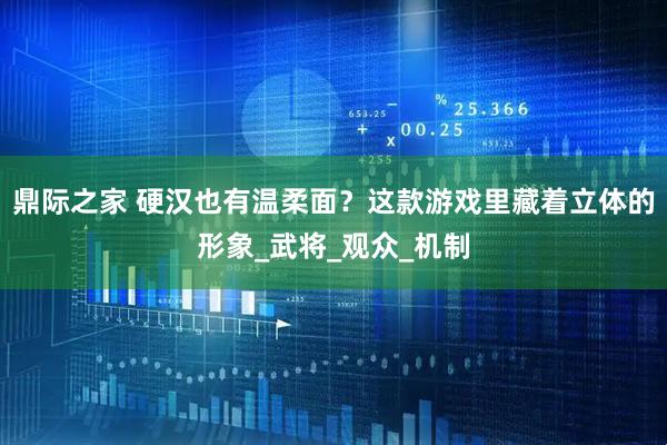鼎际之家 硬汉也有温柔面？这款游戏里藏着立体的形象_武将_观众_机制